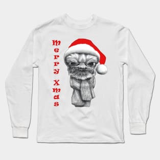 Merry Xmas Ostrich G2016-145 Long Sleeve T-Shirt